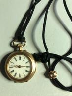 Gouden dames Zakhorloge 14k, Antiek en Kunst, Ophalen, Goud