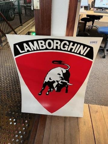 Plastic poster Lamborghini beschikbaar voor biedingen