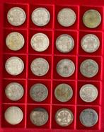20 rijksdaalders Wilhelmina, Postzegels en Munten, Munten | Nederland, Setje, Zilver, 2½ gulden, Koningin Wilhelmina