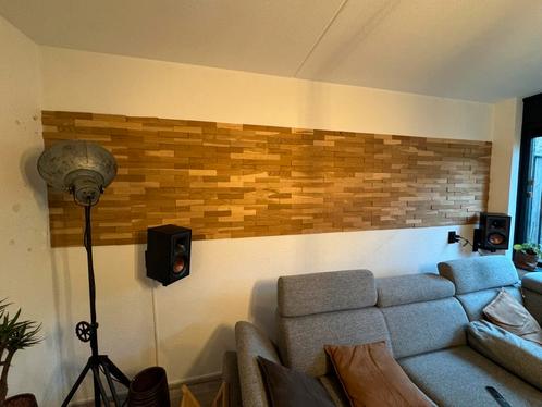 Eiken houten panelen totaal +- 8m2, Huis en Inrichting, Stoffering | Behang, Ophalen