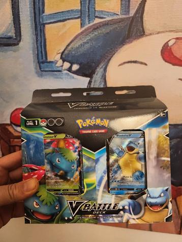 V BATTLE DECK VENUSAUR VS BLASTOISE beschikbaar voor biedingen