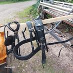 Enkelspan tuig van leer  super sterk, Dieren en Toebehoren, Paarden en Pony's | Hoofdstellen en Tuigage, Ophalen, Zo goed als nieuw