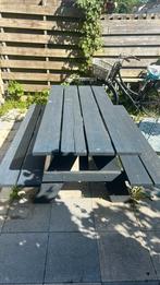 Picknicktafel, Tuin en Terras, Picknicktafels, Ophalen, Gebruikt, Rechthoekig, Hout