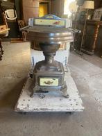 platte buis kachel, Gebruikt, Houtkachel, Ophalen of Verzenden, Vrijstaand