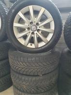 MERCEDES-BENZ  Velgen met BRIDGESTONE winterbanden 205/55/16, 205 mm, Banden en Velgen, 16 inch, Gebruikt