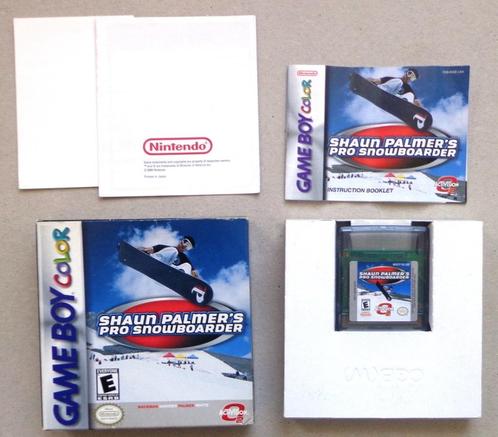 Shaun Palmer's Pro Snowboarder voor Gameboy Color Compleet, Spelcomputers en Games, Games | Nintendo Game Boy, Gebruikt, Ophalen of Verzenden