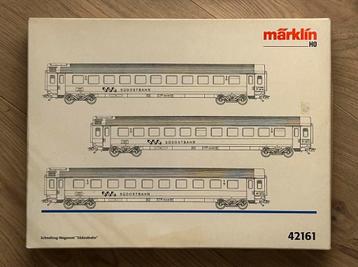 Märklin HO 42161 ZWITSERSE WAGONSET SOB € beschikbaar voor biedingen