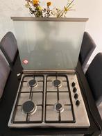 Vrijstaande Siemens 4 pits gasstel / kookplaat van RVS, Witgoed en Apparatuur, Kookplaten, Gebruikt, Gas, Vrijstaand, 4 kookzones