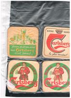 OUDE BIERVILTJES CARLSBERG, Verzamelen, Biermerken, Verzenden, Nieuw, Viltje(s), Overige merken