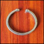 BEN TORQUE      Buddha to Buddha armband maat E, Ophalen of Verzenden, Zo goed als nieuw, Zilver, Zilver