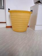 Retro, vintage grote wasmand, Ophalen of Verzenden, Gebruikt