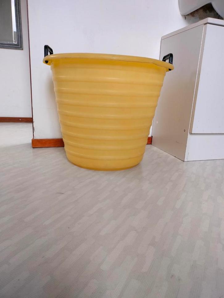 Retro, vintage grote wasmand, Huis en Inrichting, Overige Huis en Inrichting, Gebruikt, Ophalen of Verzenden