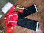 Verkleedset brandweer, Kinderen en Baby's, Carnavalskleding en Verkleedspullen, Ophalen of Verzenden, 122 t/m 128, Jongen