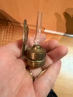 Antieke messing mijnwerkerslamp, Antiek en Kunst, Ophalen of Verzenden