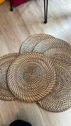 6 mooie rotan placemats, Ophalen of Verzenden, Zo goed als nieuw, Bord