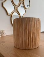 Lampenkap raffia, Ophalen of Verzenden, Zo goed als nieuw, Rond