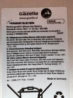 Gazelle innergy accu Gold, Fietsen en Brommers, Fietsaccessoires | Fietsaccu's, Ophalen, Gebruikt