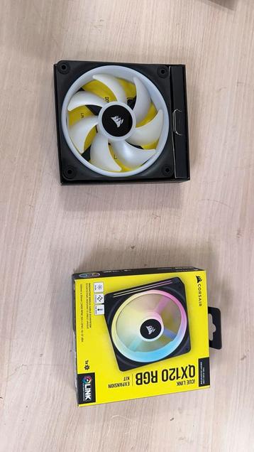 Corsair iCUE LINK QX120 RGB Ventilator beschikbaar voor biedingen