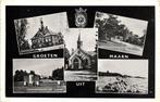 Groeten uit Maarn - 5 afb + wapen o.a. kerk - 1960 gelopen, Verzamelen, Ansichtkaarten | Nederland, Ophalen of Verzenden, Voor 1920
