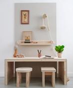 Kindermeubel bureautafel met 2 krukjes, Ophalen, Nieuw, Tafel(s) en Stoel(en)