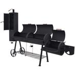 Extreem Grote Stalen Profi BBQ-Smoker. 2,6m. 4 Rookkamers!!!, Ophalen of Verzenden, Nieuw