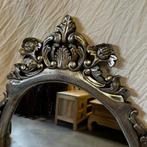Barok Spiegel - houten lijst - 100 x 75 cm -Zilver - TTM Won, Huis en Inrichting, TTM Wonen, TTM Wonen, Nieuw, Minder dan 100 cm