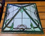 Grote Tiffany plafonnière of plafondlamp 60 x 60 cm erg mooi, Antiek en Kunst, Ophalen