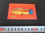 sticker rotterdam RET 75 jaar elektrische tram 1905-1980, Ophalen, Zo goed als nieuw