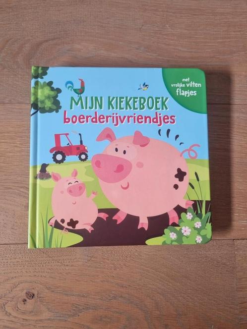 Mijn kiekeboek - Boerderijvriendjes. Nieuw boek met flapjes, Boeken, Kinderboeken | Baby's en Peuters, Nieuw, 6 tot 12 maanden