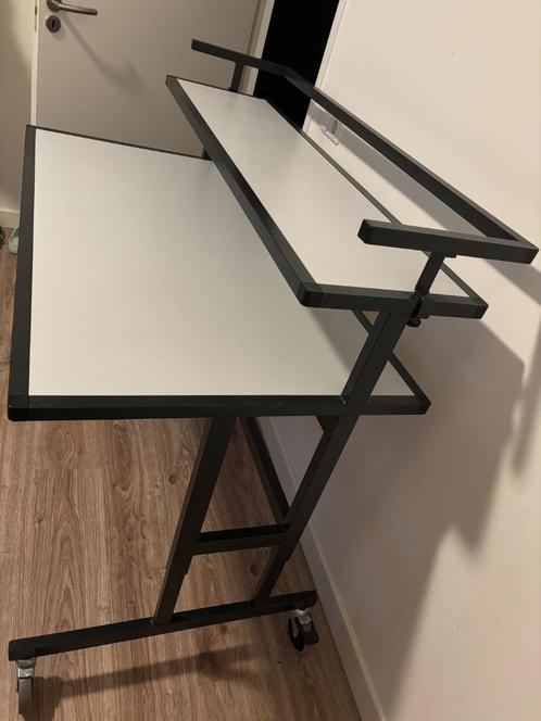 Duo zit-sta bureau, Huis en Inrichting, Bureaus, Zo goed als nieuw, Bureau, In hoogte verstelbaar, Ophalen