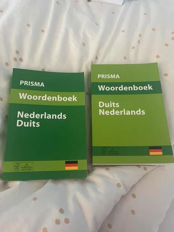 2 woordenboeken Duits-Nederlands en Nederlands- Duits 