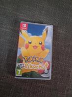 Pokémon let's go pikachu, Spelcomputers en Games, Games | Nintendo Switch, 1 speler, Zo goed als nieuw, Vanaf 7 jaar, Ophalen