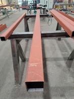 Koker 100x100x3 lengte 3560mm gestraald en gemenied, Doe-het-zelf en Verbouw, Ophalen, Zo goed als nieuw