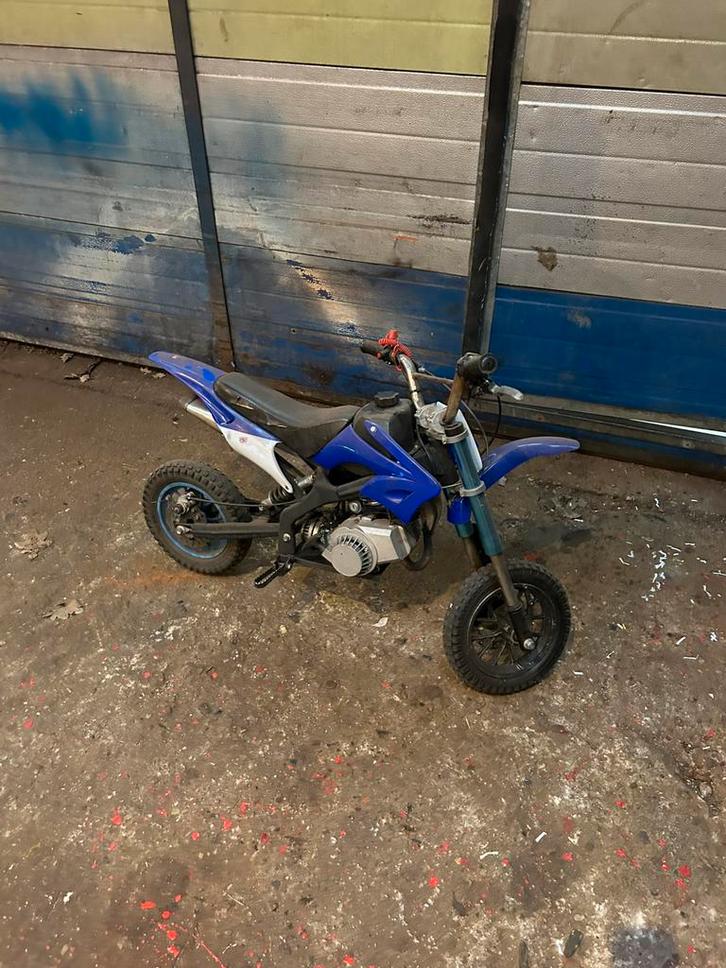 49CC minibike, Fietsen en Brommers, Minibikes, Midibikes en Pitbikes, Zo goed als nieuw, Overige typen, Ophalen
