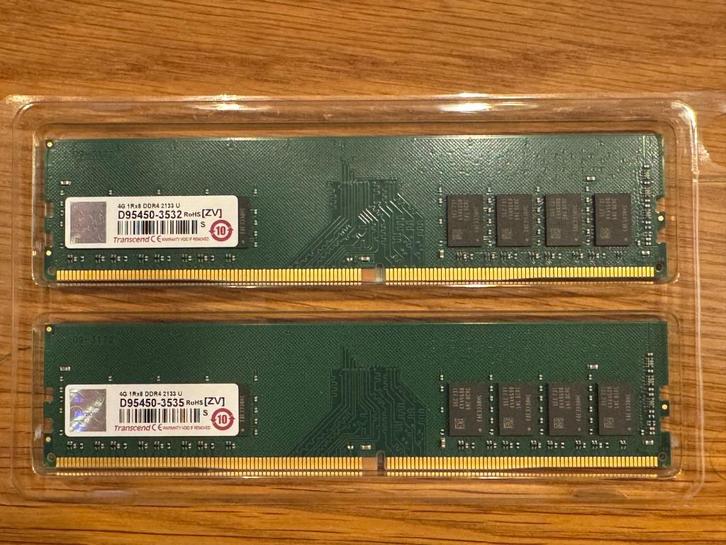 4x 4GB 16GB DDR4 DIMM 288-pin 1.2V CL17 Geheugen, Computers en Software, RAM geheugen, Gebruikt, Desktop, 4 GB, DDR4, Ophalen of Verzenden