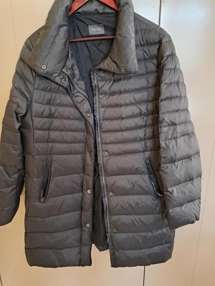 Z.g.a.n. Basler jas met echt dons vulling maat 42, Kleding | Dames, Jassen | Winter, Zo goed als nieuw, Maat 42/44 (L), Overige kleuren
