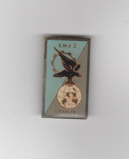 Frankrijk LIban 78 SMR 2 Embleem UNIFIL, Verzamelen, Militaria | Algemeen, Landmacht, Embleem of Badge, Overige gebieden, Ophalen of Verzenden