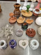 kandelaren mini letterbak 30 verschillende, Huis en Inrichting, Ophalen of Verzenden, 'T Olde Gre-j, Info@toldegrej.nl, Endepoelstraat 20f Didam