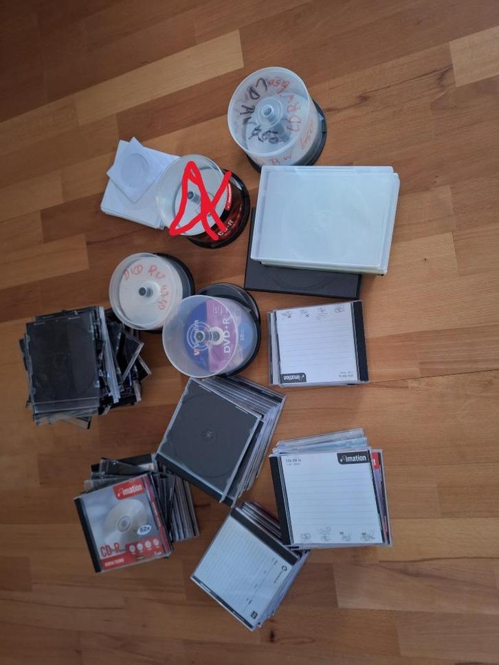 Lege CD's, DVD's en CD en DVD dozen, Hobby en Vrije tijd, Overige Hobby en Vrije tijd, Nieuw, Ophalen of Verzenden
