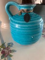 Leuk blauw Riverdale kannetje, Huis en Inrichting, Woonaccessoires | Vazen, Blauw, Aardewerk of Porselein, Ophalen of Verzenden