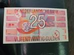 Nederland, Postzegels en Munten, Bankbiljetten | Nederland, Los biljet, Ophalen of Verzenden, 25 gulden