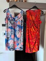 Jurk in travelstof, zomerjurk 42 en XXL, Maat 42/44 (L), Ophalen of Verzenden, Zo goed als nieuw, Rood