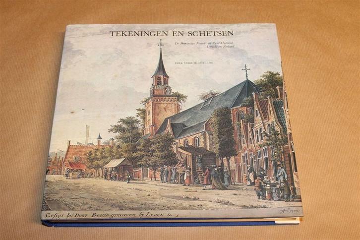 Dirk Verrijk [1734-1786] — Tekeningen en Schetsen, Boeken, Kunst en Cultuur | Beeldend, Gelezen, Ophalen of Verzenden