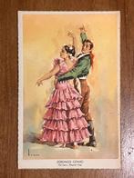 Spaanse Dans Postkaart - Zorongo Gitano, Ophalen of Verzenden, 1960 tot 1980, Gelopen, Spanje