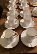 Royal Albert Val d’Or koffie kop en schotels, Antiek en Kunst, Verzenden