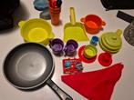 Keuken speelgoed. Bordjes pannetjes bekers gratis ophalen., Ophalen, Gebruikt, Kunststof, Speelkeuken-accessoire
