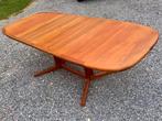 Vintage Danish Dining Table Teak 1970s, Huis en Inrichting, Tafels | Eettafels, Gebruikt, Teakhout, 200 cm of meer, Ophalen of Verzenden