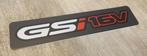 Opel GSI 16V  kentekenplaat kunststof 52x11 cm, Ophalen of Verzenden, Auto's