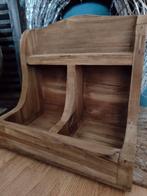 Super stoere landelijke houten gruttersbak, Nieuw, Ophalen of Verzenden, Houten gruttersbak, Houten gruttersbak
