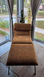 KLER stoel fauteuil + hocker, Huis en Inrichting, Ophalen, Eenpersoons, 75 tot 100 cm, Zo goed als nieuw